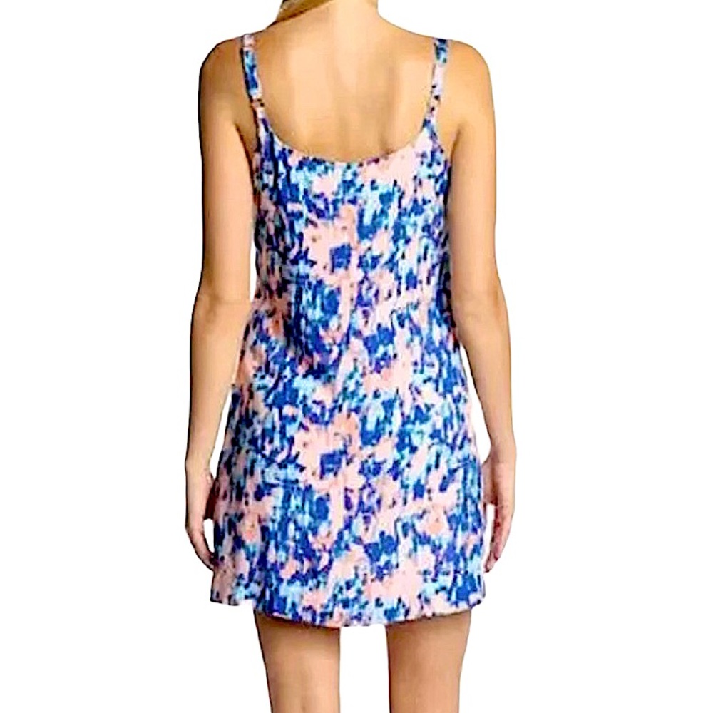 Splendid Desert Rain Tie dye Print Mini Dress